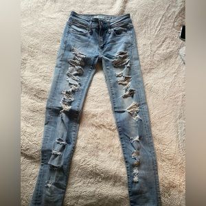 American Eagle skinny jeans size 00 short